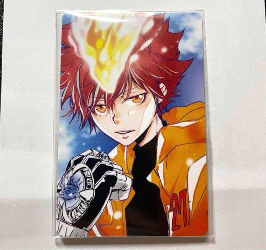 家庭教師ヒットマンREBORN!天野明展自撮り風トレーディングカード超ツナ